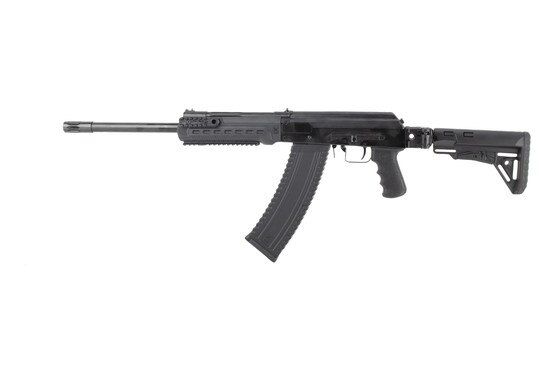 Kalashnikov KS-12TSFS 12 Gauge Semi Auto Shotgun has an overall length of 42.25 inch when extended